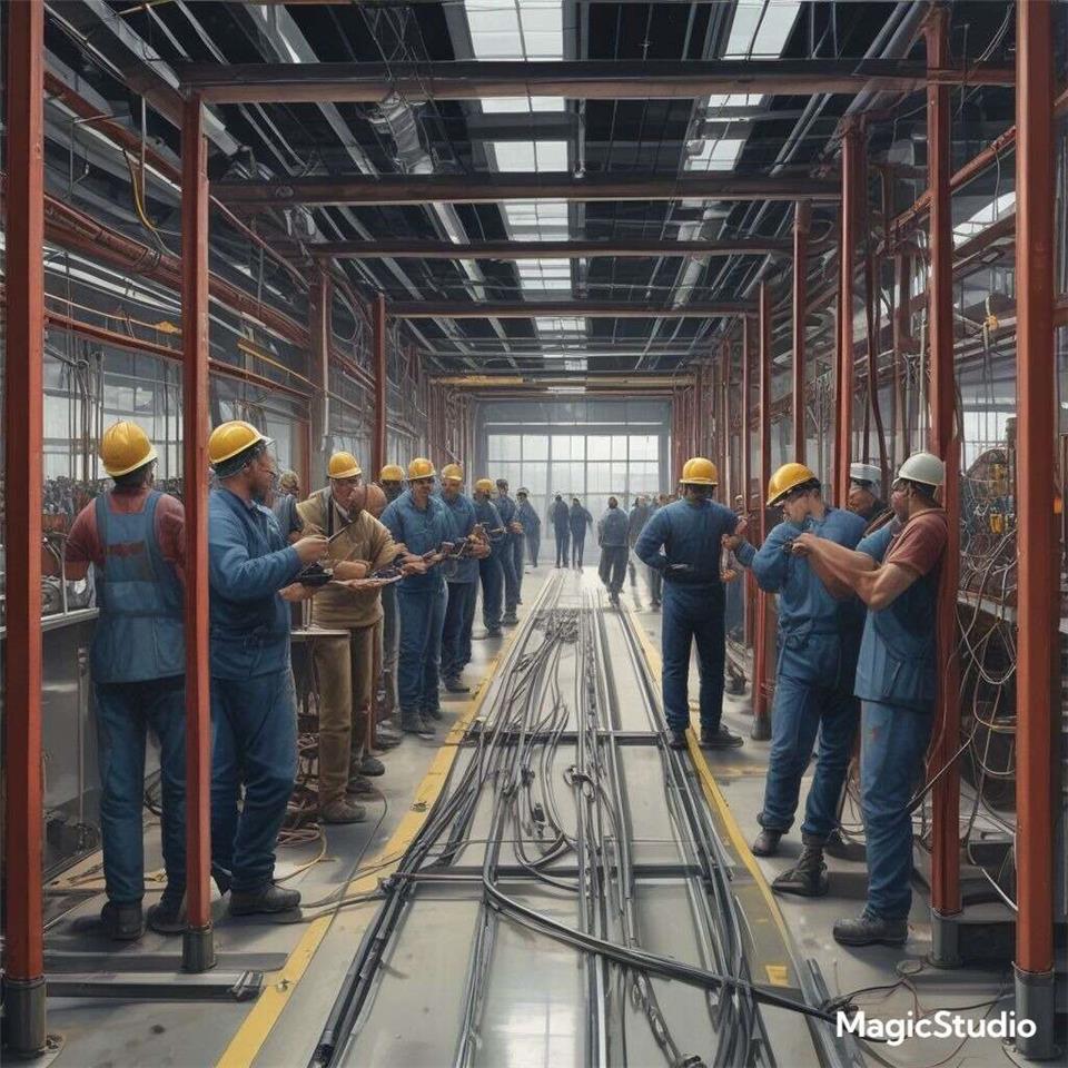 مزایای استفاده از کابل تخت در صنعت 🏭🚧📈